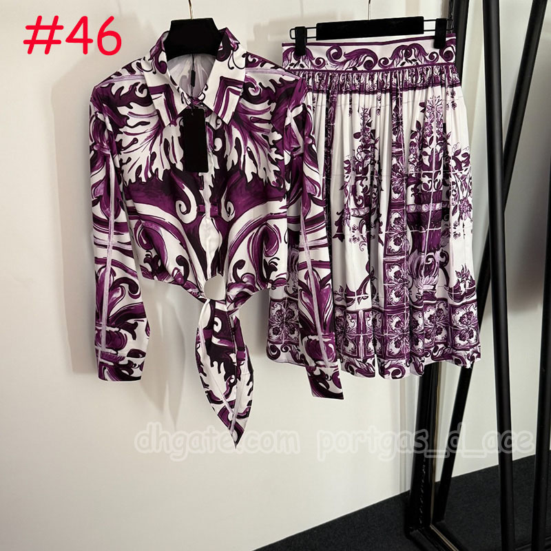 Women Purple Blouse Sexy V Neck Sleeveless Dress High Waist Pleated Mini Skirt Summer Vacation Wedding Dinner Date Birthday Cropped V
