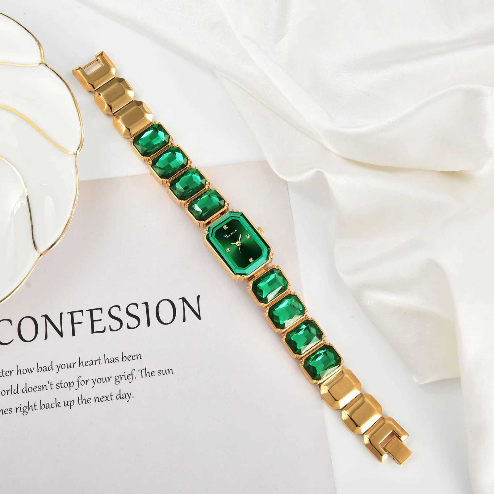 2024 New Luxury Diamond Women Bracelet Fashion Rose Gold Stainl Steel Str Original Quartz Movement Ladies relojXJ250701