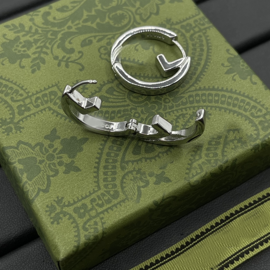 Designer Earrings Classic Letters Hoop Earrings 18k Gold Silver Stud Crystal Pearl Dangle Earrings for Women Men Party Geometric Ear Jewelry Birthday Day Love Gift