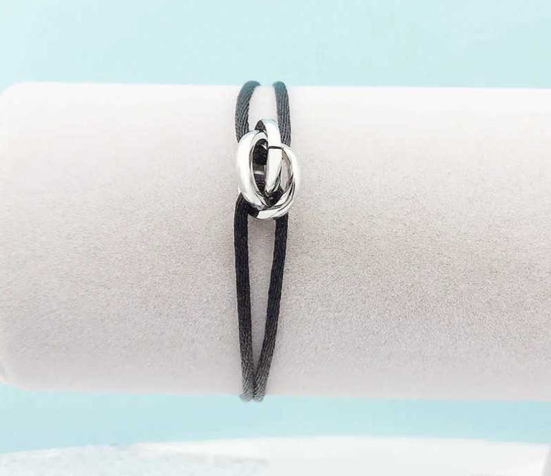Adjustable Stainless Steel Bracelet with Ribbon Lace Up Design Multicolor Chain Bangle for Women Men and Unisex Fashion Z250910