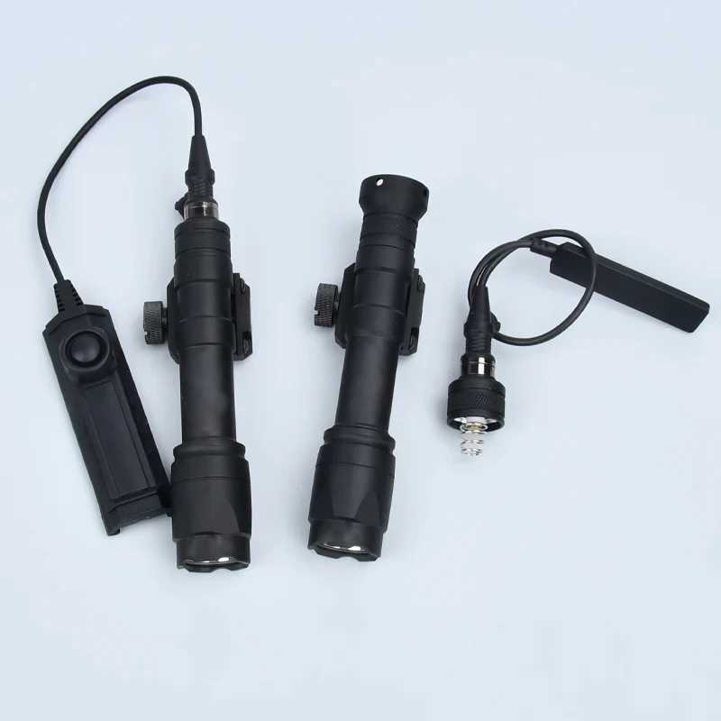 Suref Tactical M600 M600C Hunting Weapon Flashlight Dual Function Tactical Rifle Airsoft Accessories Weapon Scout Light LED XJ250701