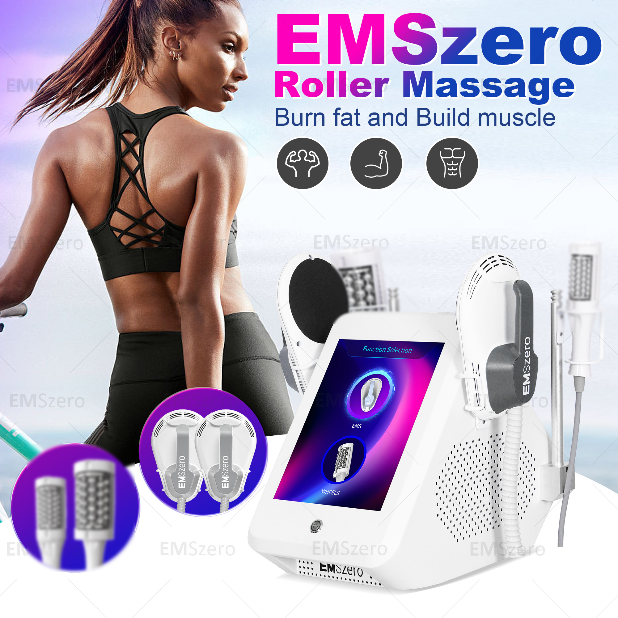 EMSZERO 2025 NEW body Muscle Stimulator Body Shaping Endo Internal Rolling Ball Weight Loss Machine Suitable for home and beauty salon