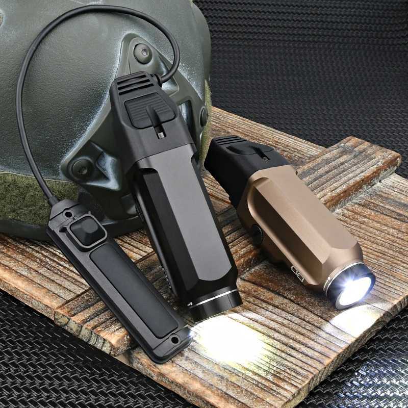 STREAM TR9 Tactical Flashlight High Lumens Scout Weapon Light Fit AR15 optic Hunting Airsoft accessories 20mm rail M300 X300 XJ250701