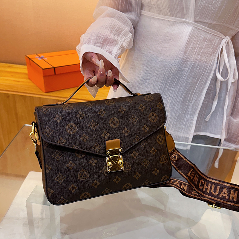 Designer bag free shipping new fashion light luxury high-end texture diamond grid single shoulder crossbody bag for womens