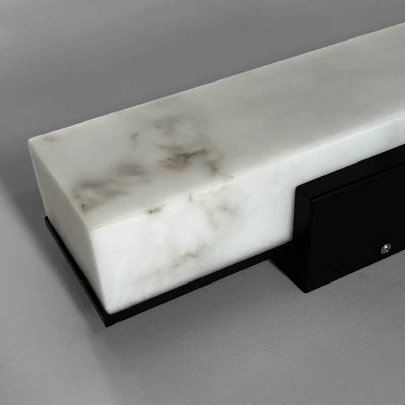 Modern Minimalist Outdoor Waterproof IP65 Lmitated Marble LED Wall Light AC85~265V Stainless Steel Porch Lamp For Street AdornXJ250624