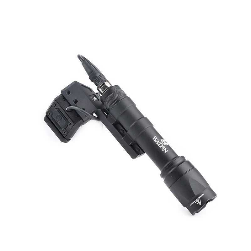 Surefir Airsoft M600 M600C M600B SF M300 Flashlight 600 Lumens Metal LED Scout Light Hunting Weapon Lamp Fit 20mm Picatinny RailXJ250701