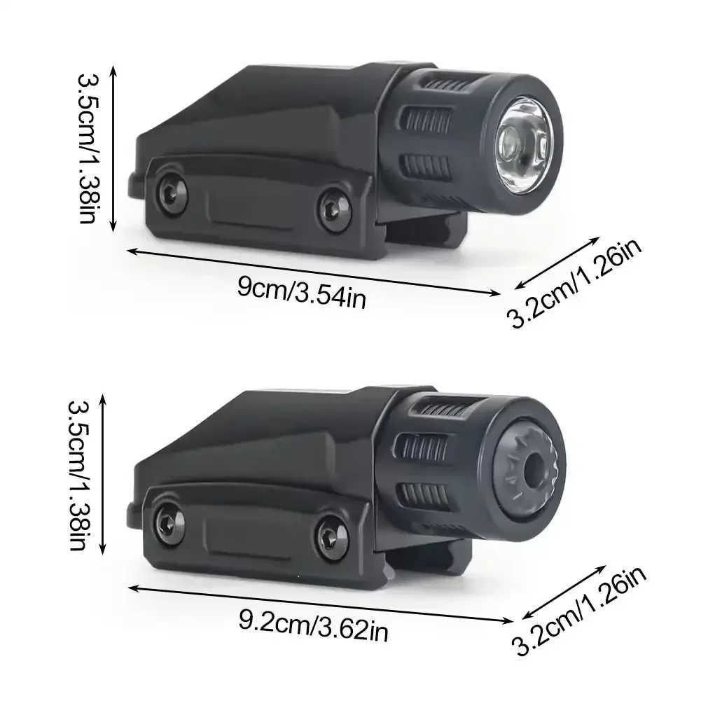 1PC Plastic Tactical Infrared Flashlight Base M416/M1911/ Glock G18 Toy Soft Bullet Gun Accessories 20MM Guide Rail Available XJ250701