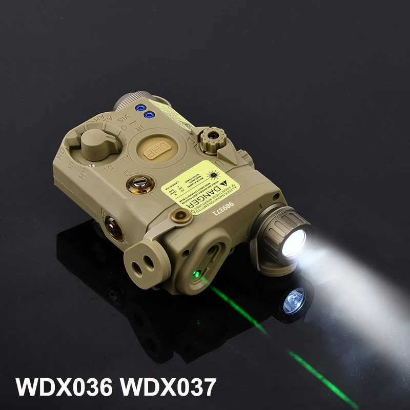 US Warehouse Direct shipment PEQ15 PEQ 15 IR Sight Red Dot Green Laser Indicator LED White Weapon Light Nylon PEQ Box! Hot Sale! XJ250701