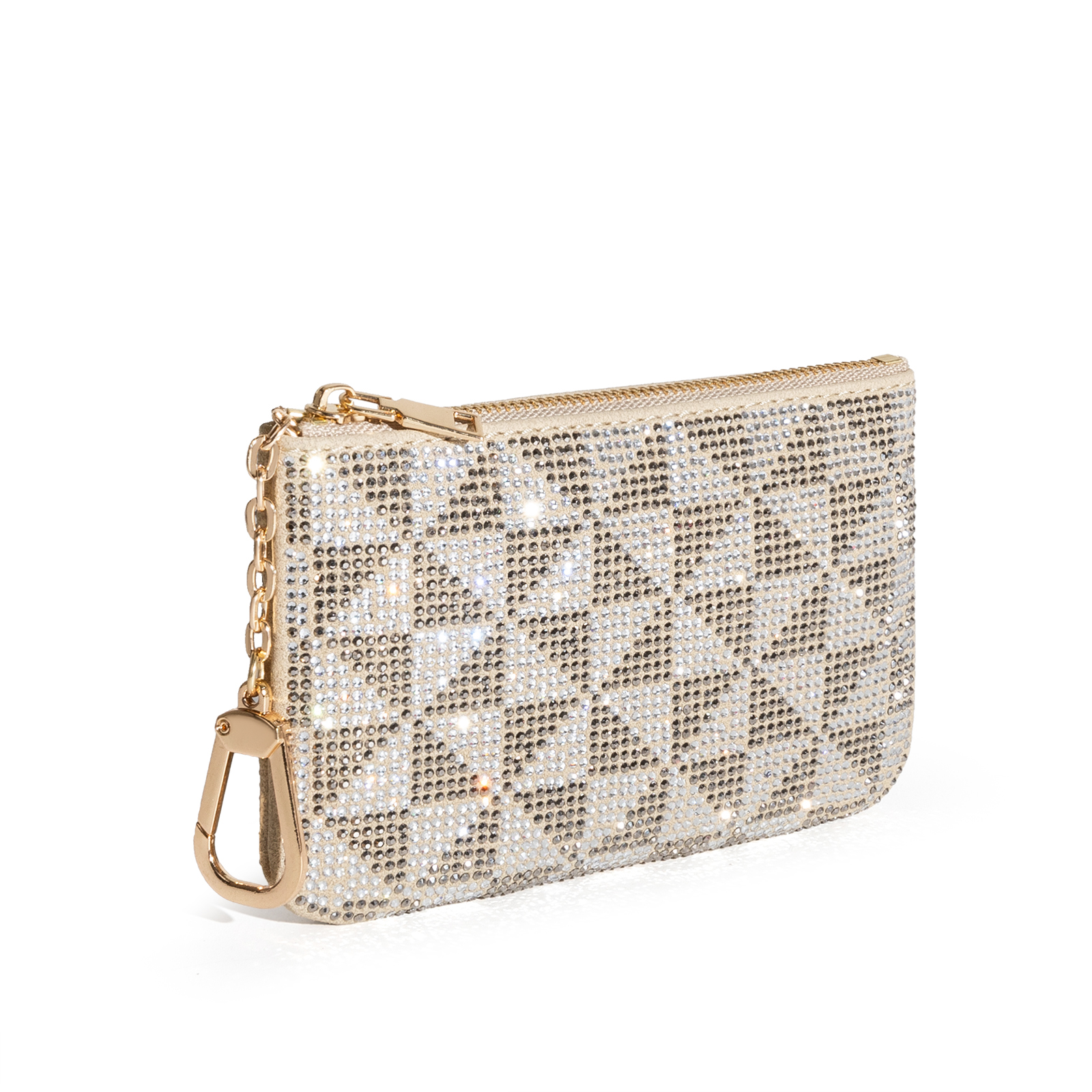 Lacel Urwebin Stylish Shiny Diamond-Studded Compact Makeup Bag