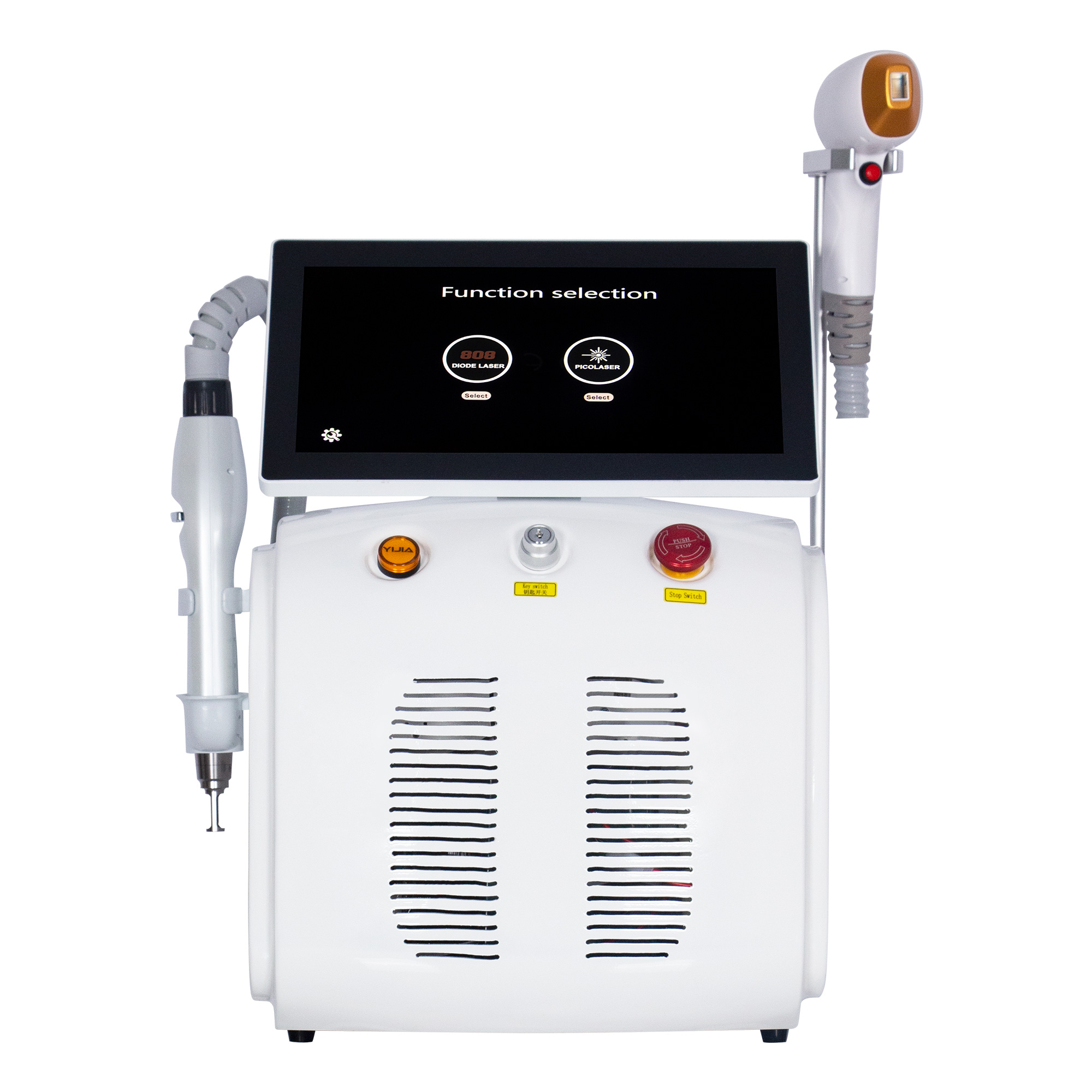 Professional Picosecond Laser Tattoo Removal And 3500W Diode Laser Freezing Point Painless Hair Removal And Picosecond Laser Tattoo Removal 2 In 1 Mac
