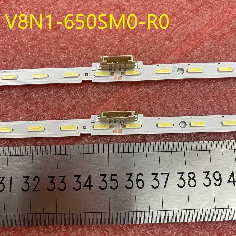 LED Backlight Strip For Samsung UA65RU7100 UE65RU7172U UE65NU6025K UE65NU7100U UE65RU7100 UE65NU7100 UN65RU7100 UN65RU7200 W250701