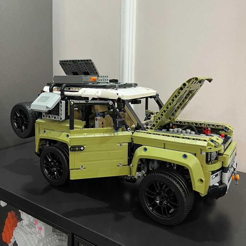 Technical Land Rover Supercar Off-Road Building Blocks Ci Racing Car Vehicle Model Assemble Bricks Toys Gift For Kid Boy Adult XJ250702