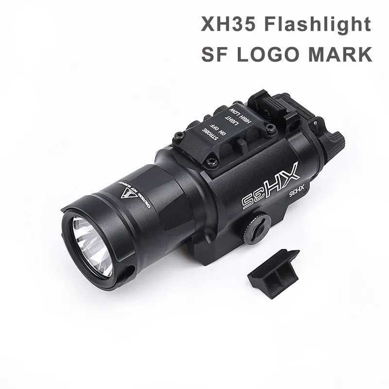 Airsoft Tactical X300 X300U X300UH-B Pistol Scout Light X300V Strobe Flashlight SF XH35 Hunting Weapon Gun Glock 17 Lantern Lamp XJ250701