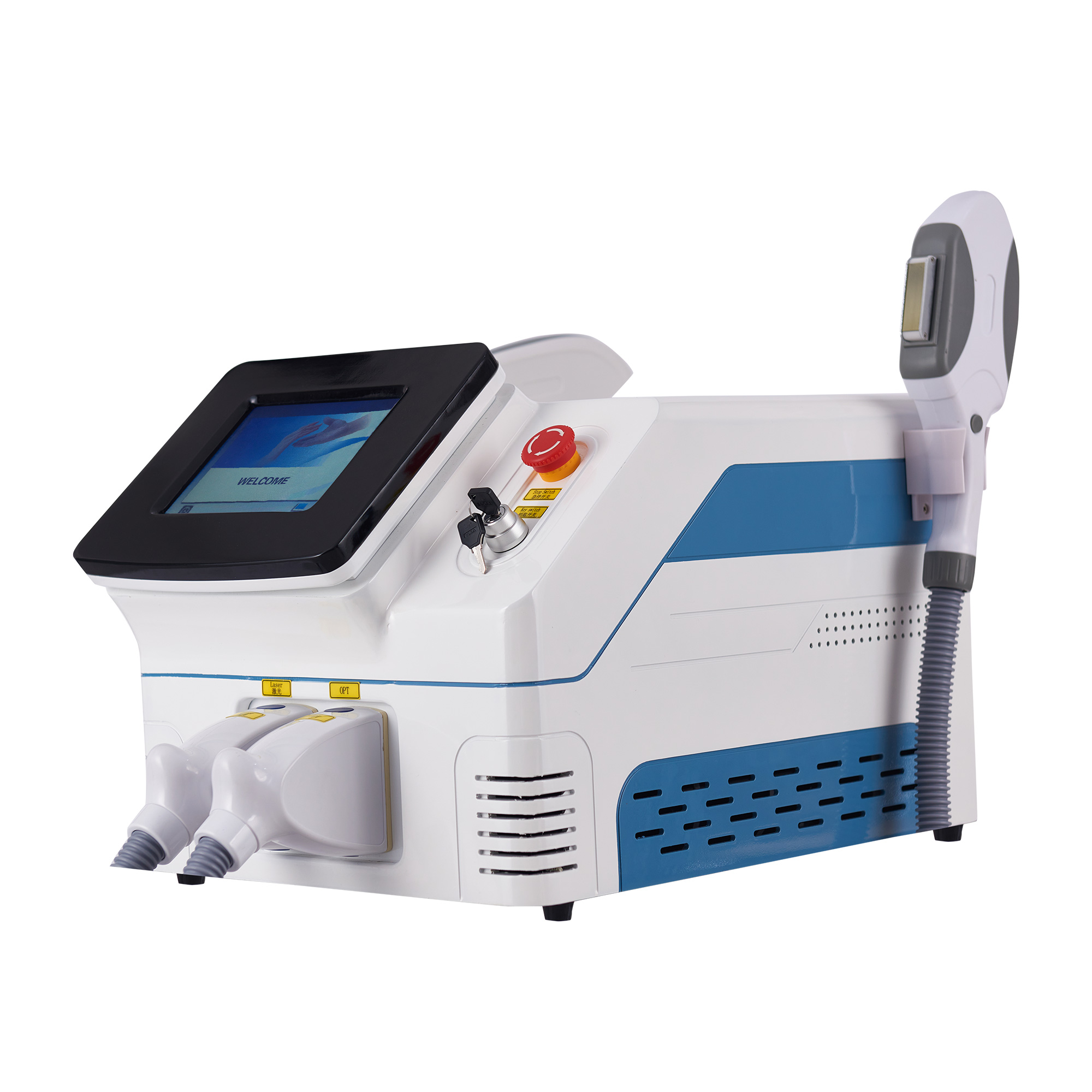 2 In1 755nm 808nm 1064nm 3 Wavelength 808nm Diode Laser 808nm Salon Laser Hair Removal Machine