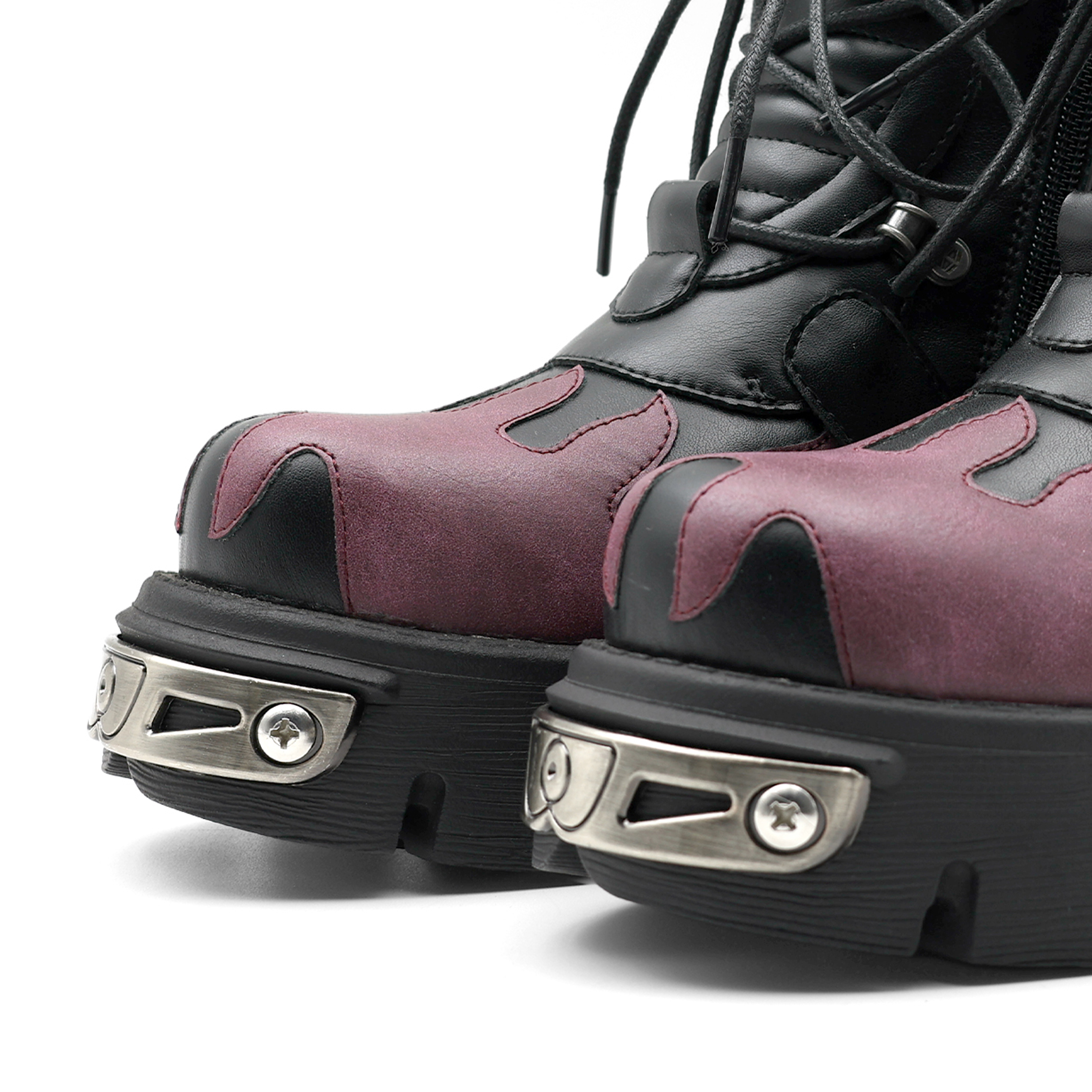 Trendsetting Female Hi-Top Sneakers Combining Comfort & Fashion Ideal for a Spiked Up Look