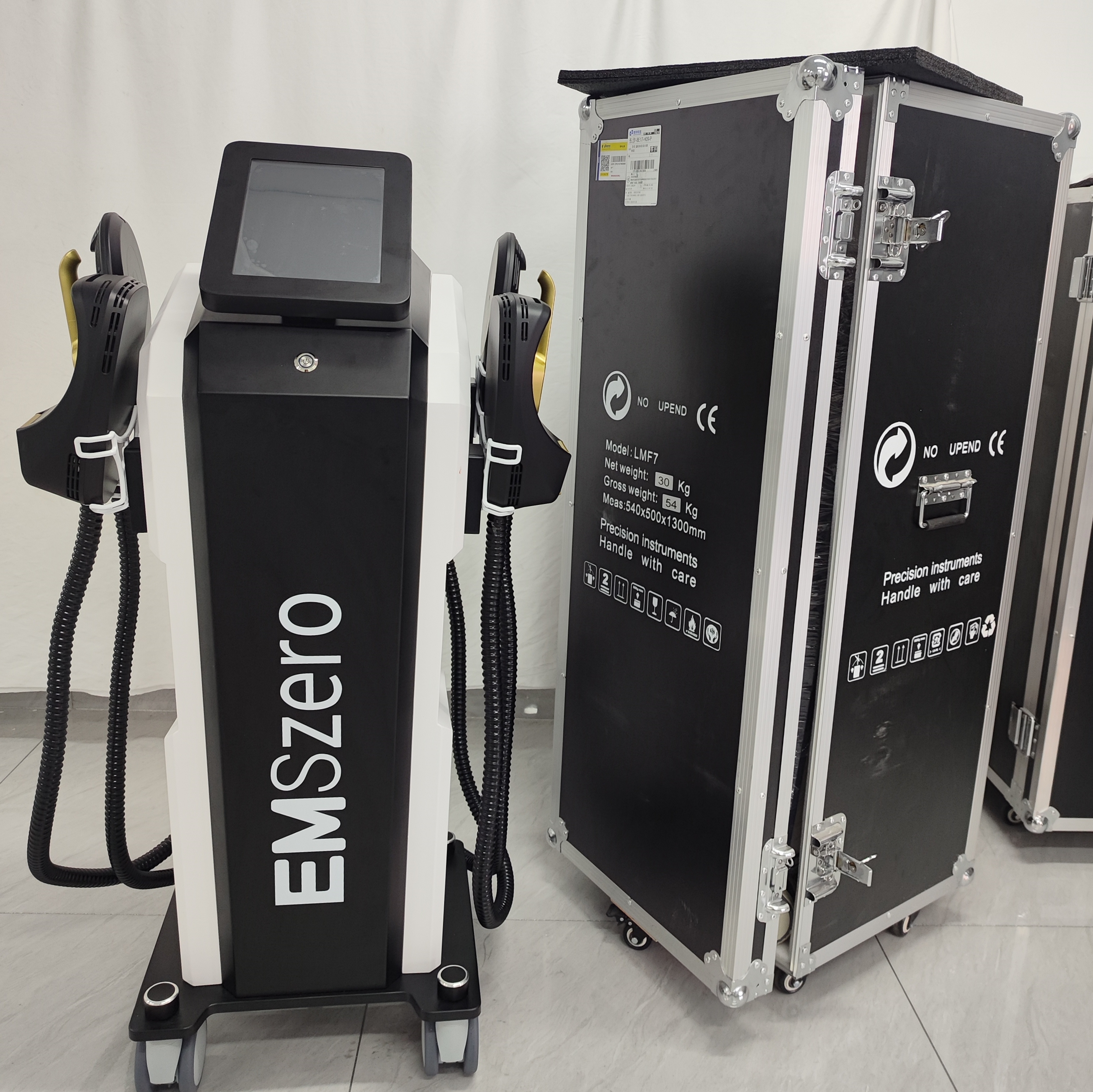 Professional EMSzero HIEMT Muscle Stimulation 6500W RF Machine Body Sculpting Equipment Fat Burning Slimming