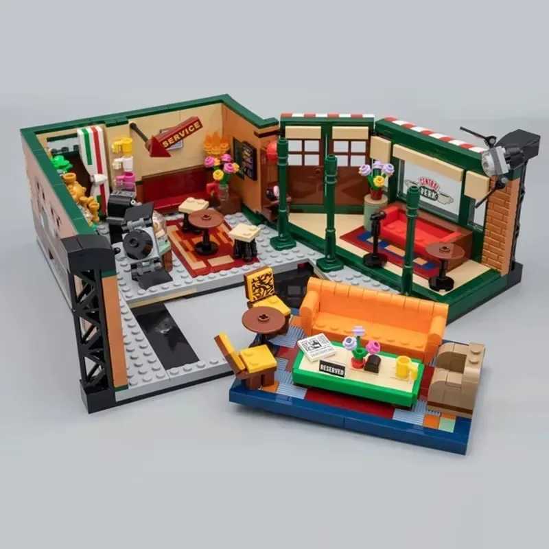 Hot sales Friends Apartment 1070 pcs Model Building Blocks Bricks Toys Central Perk Model comes with figures Birthday gifts XJ250702
