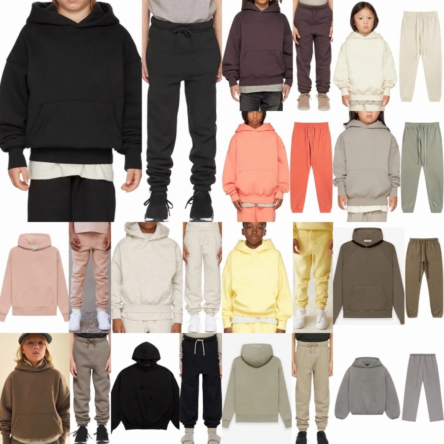Kids Clothes Sets Designer Boys Girls Hoodies Tracksuit Pants Toddlers Clothing Children sweatshirts Trousers Youth clothing Loose Hoody Pullover