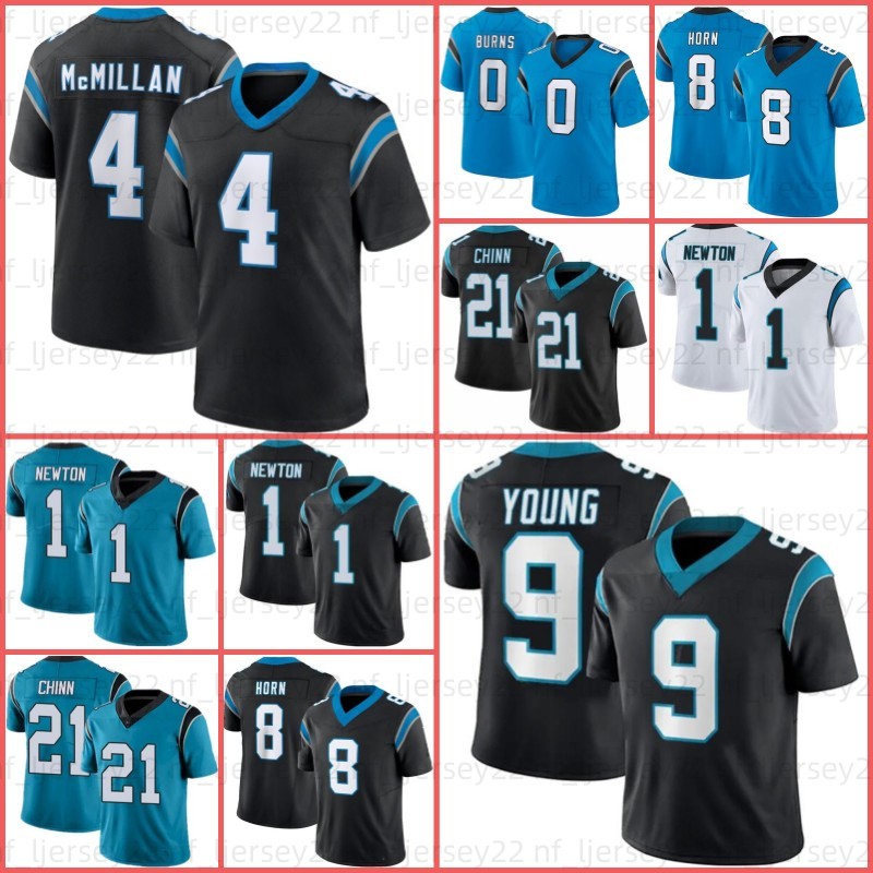 4 Tetairoa McMillan Bryce Young Football Jersey Rico Dowdle Xavier Legette Luke Kuechly Jeremy Chinn Jonathan Mingo Ikem Ekwonu Bradley Bozeman Jaycee Horn Hayden