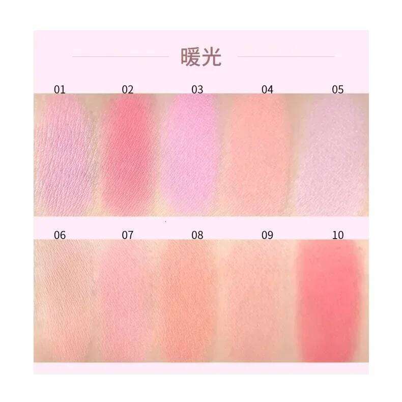 Flortte Air powder Blush Cream Swelling Repair Brightening Highlight Thin Glittering e Desire Natural Nude Makeup Powder Puff X250702