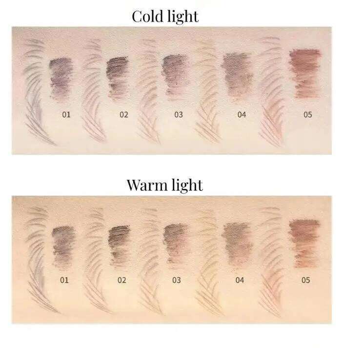 FLORTTE Pencil Eyebrow g Cream 2-in-1 Dual Head Blade Long Lasting Waterproof Beginner Makeup Cosmetics X250702
