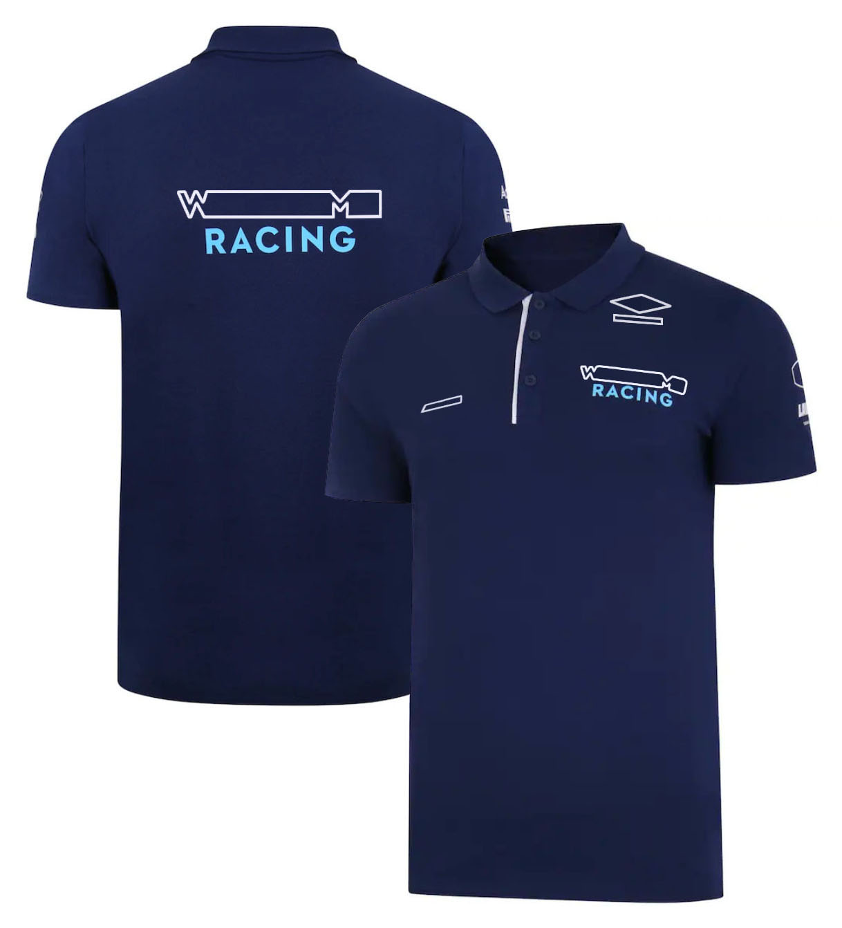 F1 Driver T-shirt Suit Formula 1 Team Men's Short-sleeved Lapel Polo Shirt Racing Fans Men Women T-shirts Jersey Custom free shipping