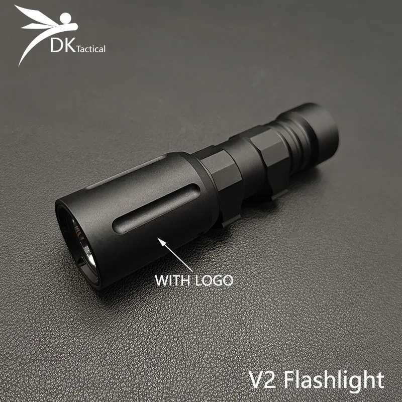 Sotac PLH-V2 1300Lumen Tactical LED Powerful Flashlight Metal PLHv2 Scout Weapon Light For Picatinny Rail Hunting Airsoft XJ250701