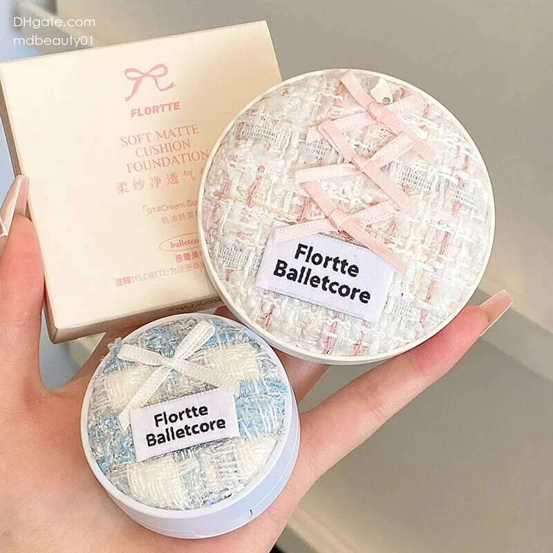 FLORTTE Air Cushion Concealer Coverage Moisturizing Long-Lasting Foundation Base Makeup Cream for Dry Skin Oil Control X250702