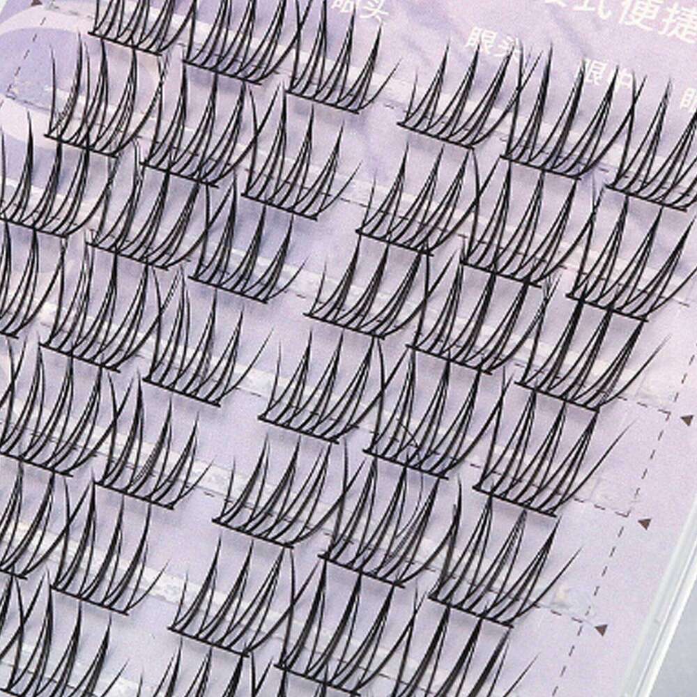 Individual False 12 Lashes Korean Girl Natural Eyelashes Makeup Single Cluster Small Devil Eyelash X250702