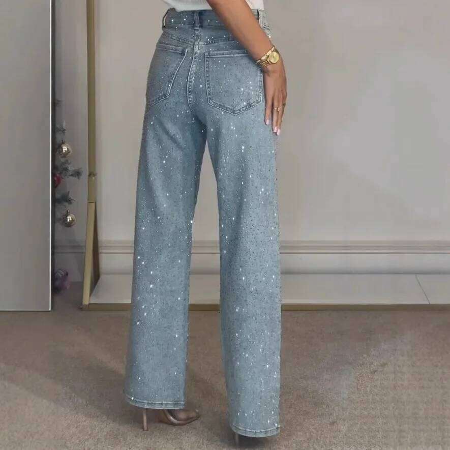 hoodie Women's Designer For Women Straight Dias Pants Stretch High Waist Washed Mom Jeans Vintage Denims Y2k Streetwear Trousers jacket