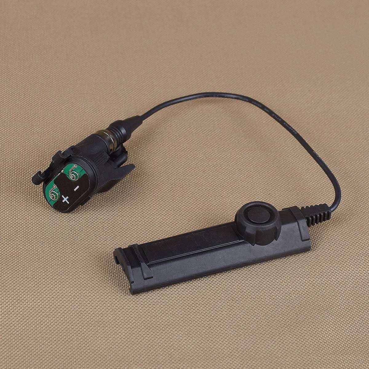 Tactical Remote Dual Pressure Switch Adapter For SF X300 X400 Airsoft Weapon Gun Light Fit 20mm Picatinny RailXJ250701