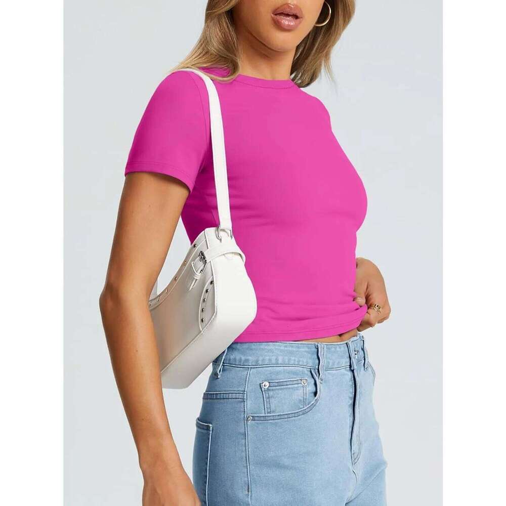 hoodie Wear Trendy Queen Womens Basic T Shirts Summer Tops Crop Short Sleeve Y2k Tee Cute Gym Fashion Workout Clothes jacket