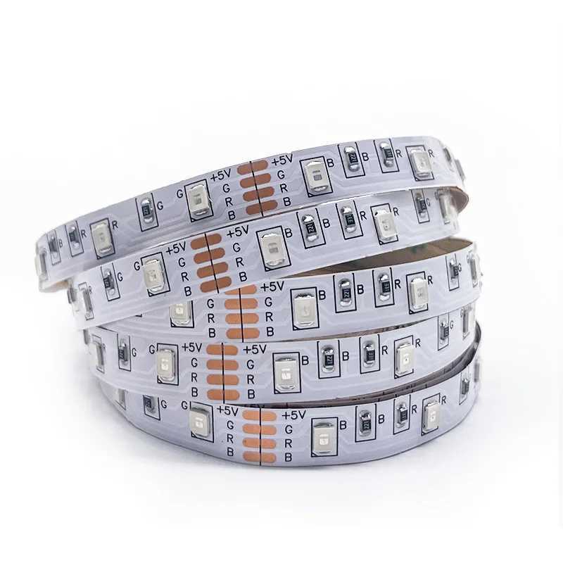 5m Low Voltage 3.7V 3V 4.5V 5V 6V 9V 12v RGB White Warm White LED Strip Atmosphere Flexible Tape Decoration Toy Gift DIY Light W250701