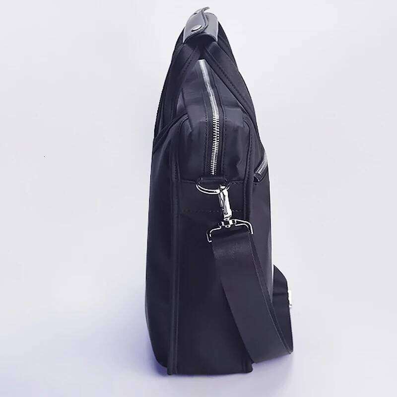 New Zipper Single Shoulder Oxford Fabric Business Briefcases Messenger Vertical Men's Bags Casual Handbags