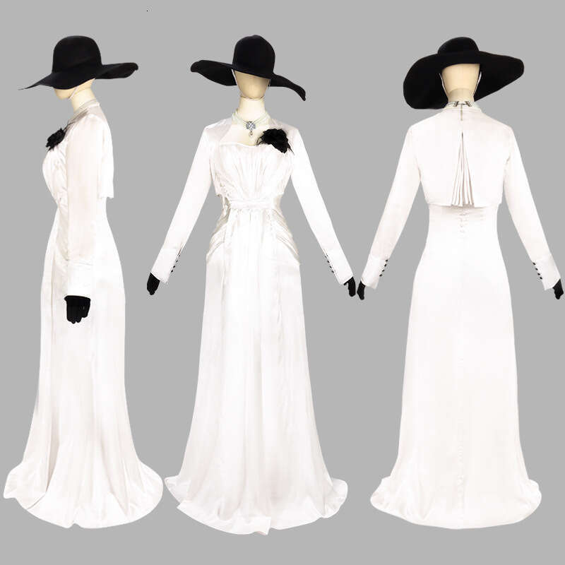 Resident Evil 8 Village Vampire Lady Dimitrescu Cosplay Costume