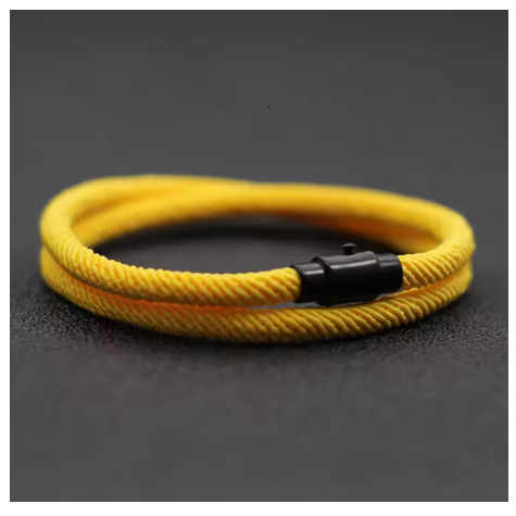 New Minimalist Men Rope Bracelet Double Layer Survival Braclet Homme Accessories Boyfriend Gift Magnet Buckle Pulsera Hombre