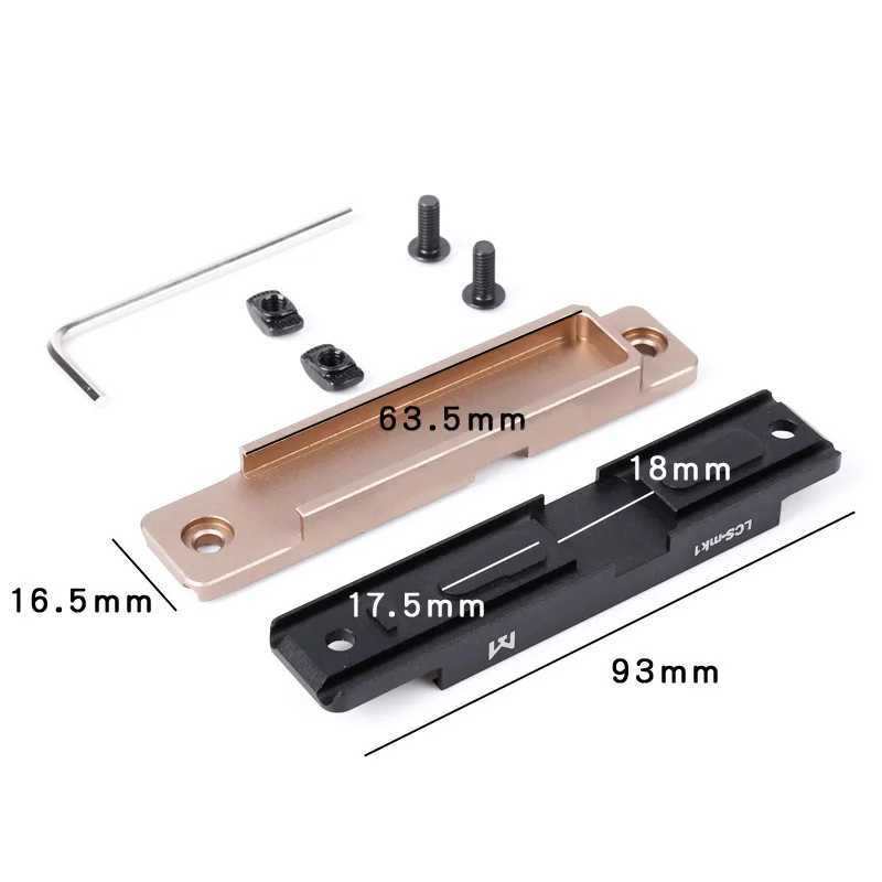 Mlok Keymod Rail Mount Surefir M600 M300 Airsoft Weapon Scout Light Flashlight DBAL ST07 Pressure Pad Switch Airsoft AccessoriesXJ250701