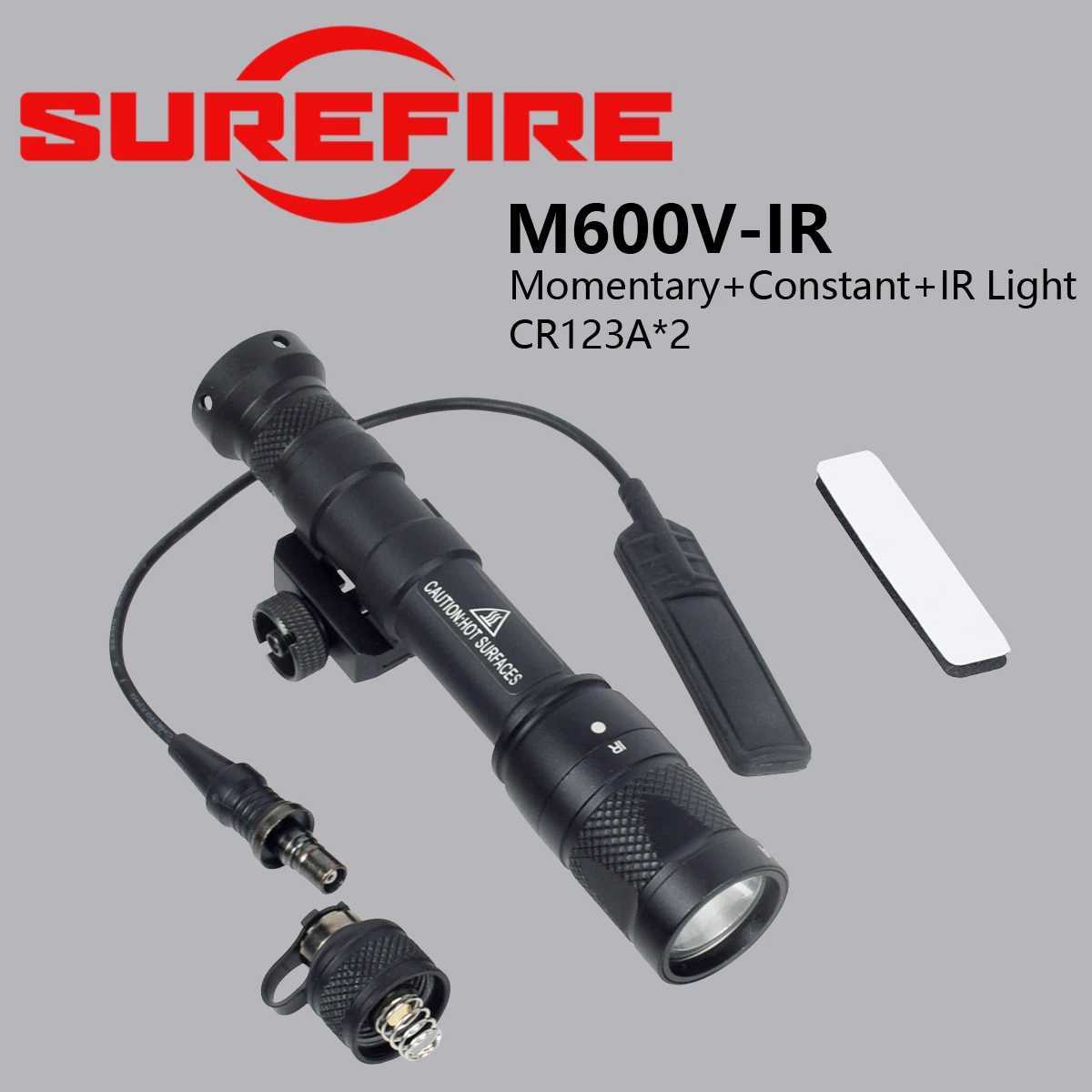 Tactical SureFire M300 M600 Upgrade M300V IR M600V IR Infrared LED Scout Light Flashlight Hunting Rail Mount Weapon Light XJ250701