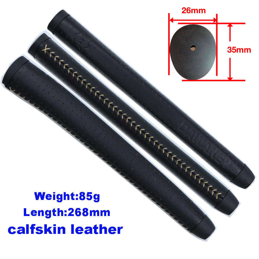 Leather golf club grip golf putter grip manufacturers supply customer LOGO.