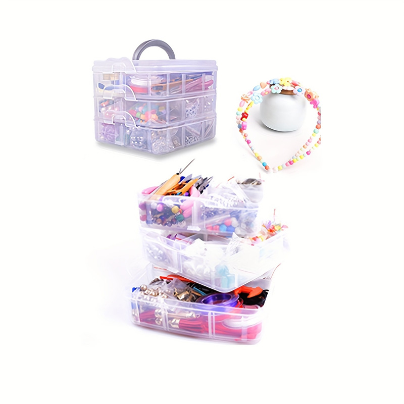 700PCS Bead Jewelry Making Kit with Pliers, Acrylic Letter Beads & Tools, DIY Bracelet Necklace Craft Set for Beginners