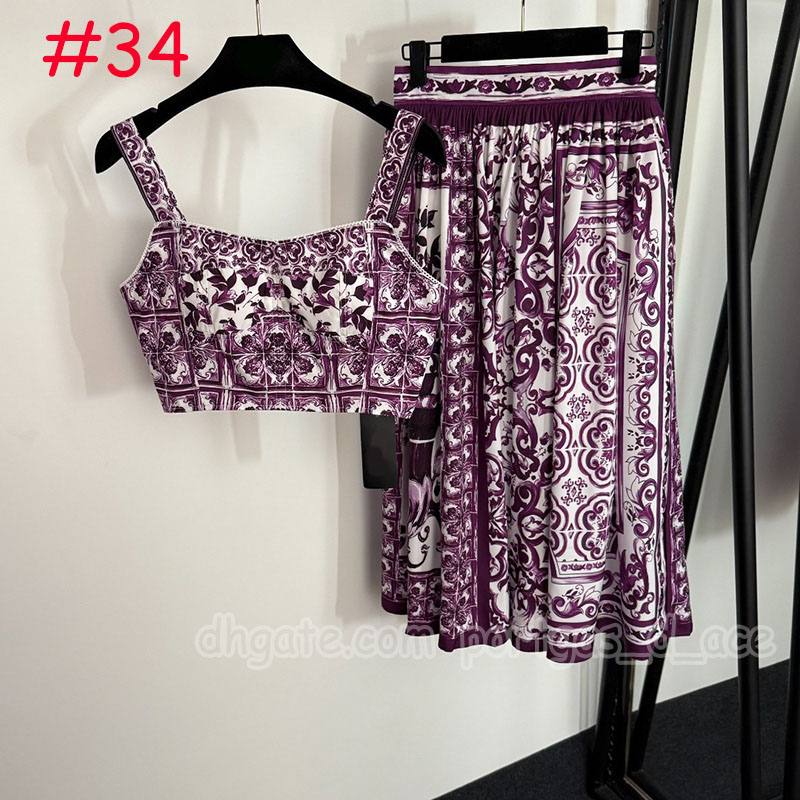 Women Purple Blouse Sexy V Neck Sleeveless Dress High Waist Pleated Mini Skirt Summer Vacation Wedding Dinner Date Birthday Cropped V