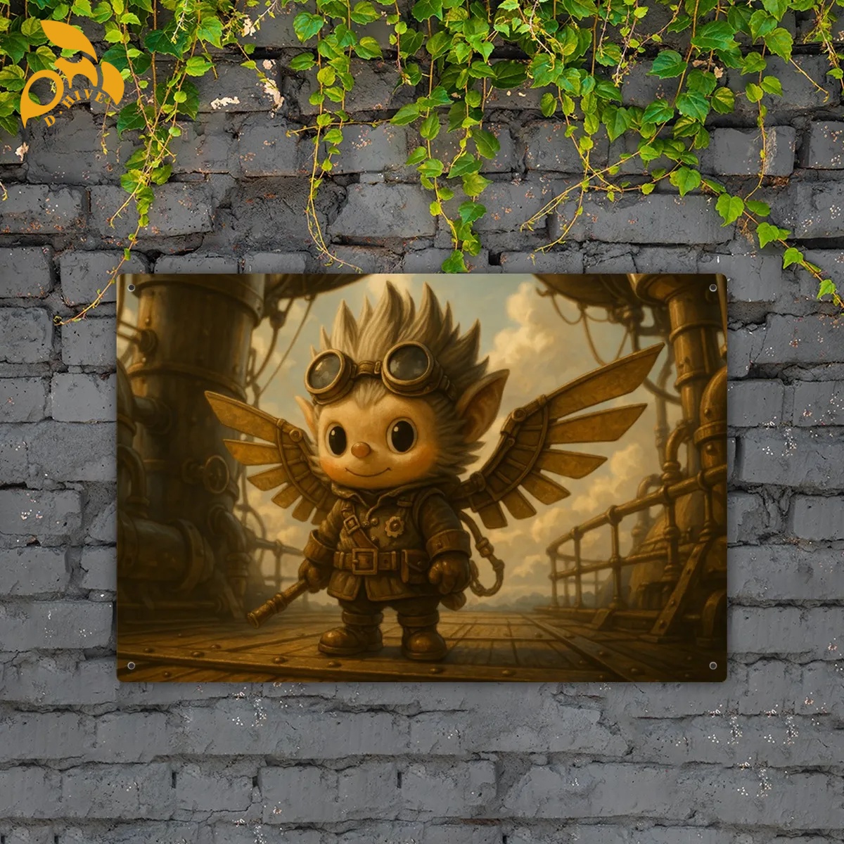 free shipping of customized fashionable American metal wall art 3:2 with exquisite patterns from US attractive classic