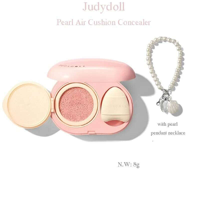 Judydoll Air Cushion Concealer 2-in-1 Portable Longlasting Coverage lti-Use Hydrating Brightening For All Skin With Puff 8g X250702