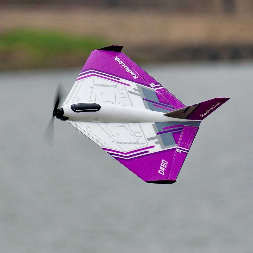 Radiolink Turbot D460 Scale Model RTF RC Airplane Delta wing with 3 Flight Modes 30 Minutes Play Time for Beginner And Pilot L250630