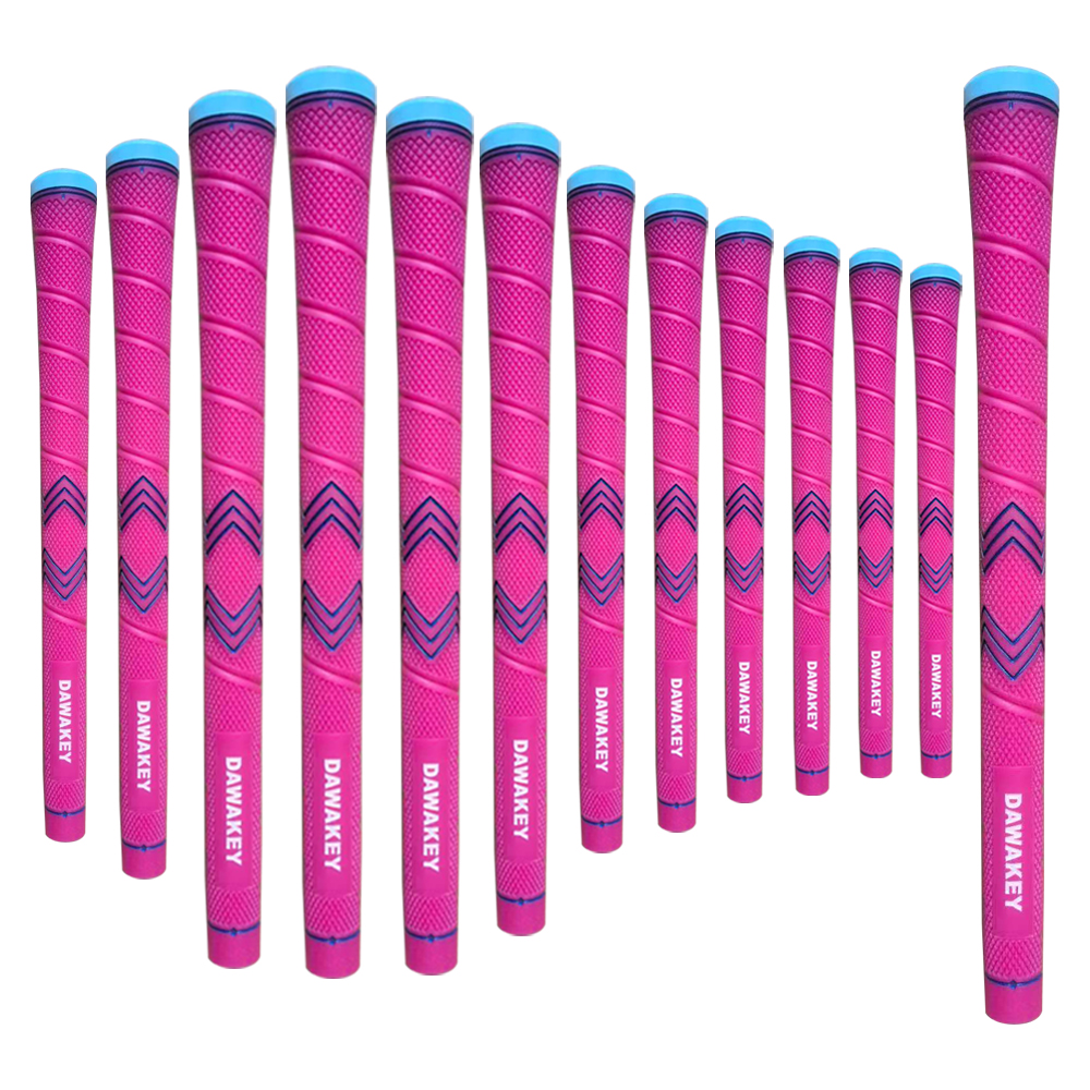 Diamond pattern winding high elastic non-slip golf grip manufacturers supply customer LOGO.