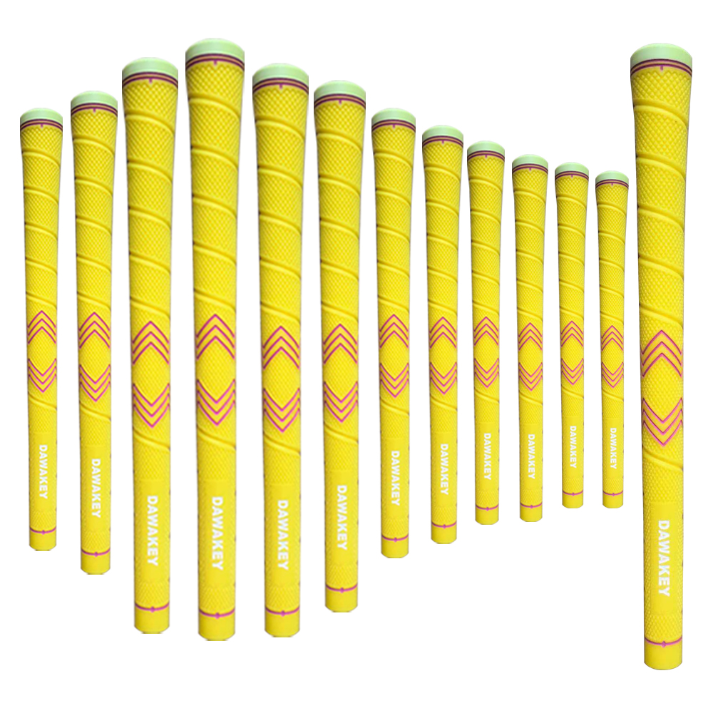 Diamond pattern winding high elastic non-slip golf grip manufacturers supply customer LOGO.