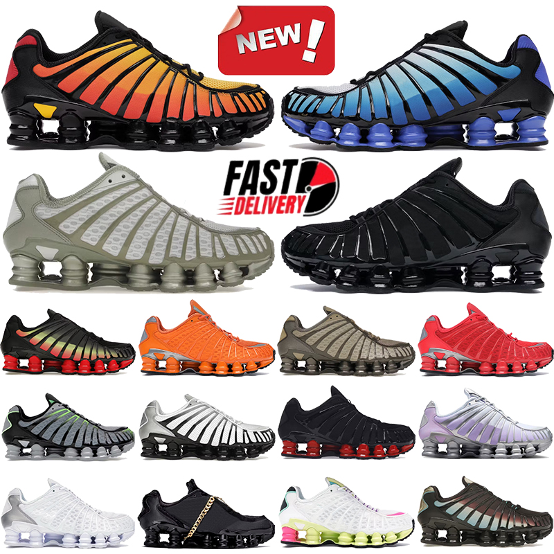 Local Warehouse Designer TL running shoes White Black Metallic Hematite Silver Light Army Sunrise Volt Fire Red Stock in USA mens womens sports sneakers trainers
