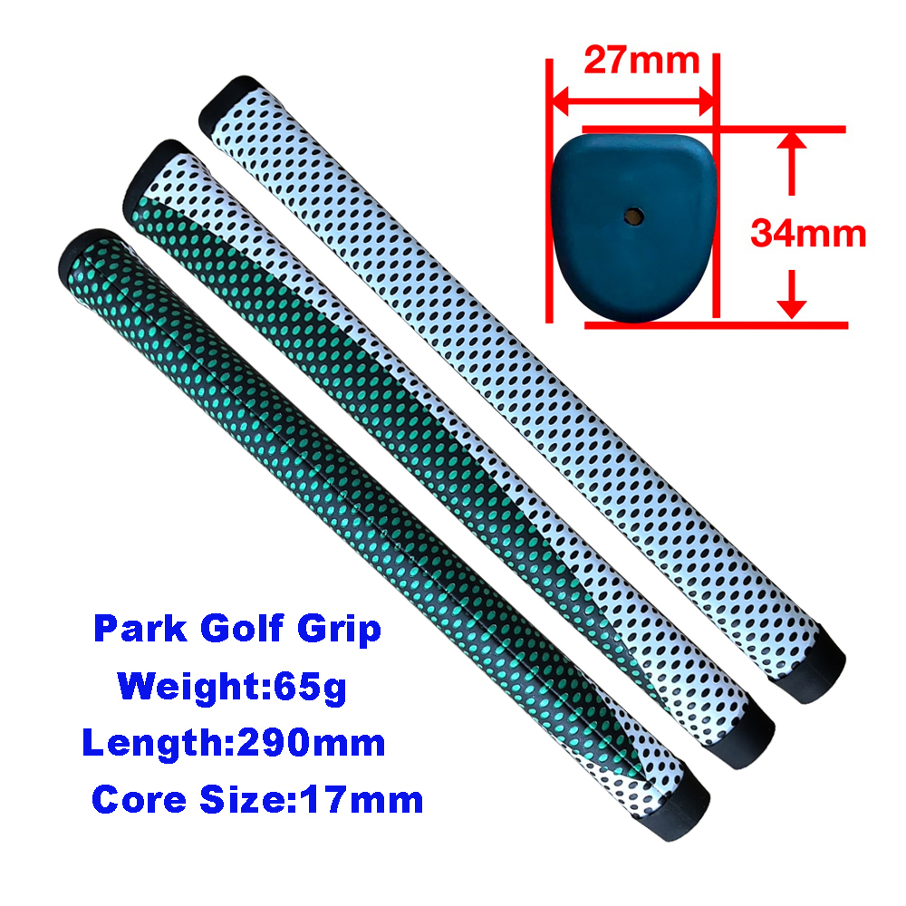 Park golf grip two-color PU leather golf grip manufacturers supply customer LOGO.