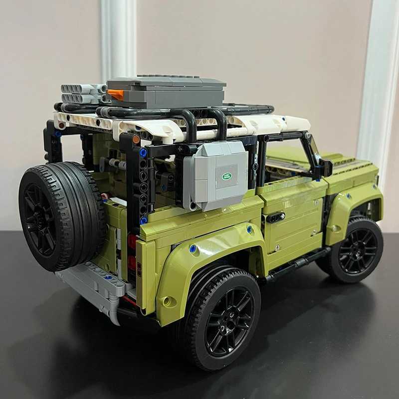 Technical Land Rover Supercar Off-Road Building Blocks Ci Racing Car Vehicle Model Assemble Bricks Toys Gift For Kid Boy Adult XJ250702