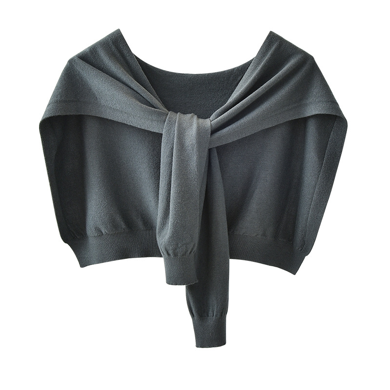 K1205 Spring and autumn net celebrity knitted shawl women's outer wear shoulder scarf neck factory